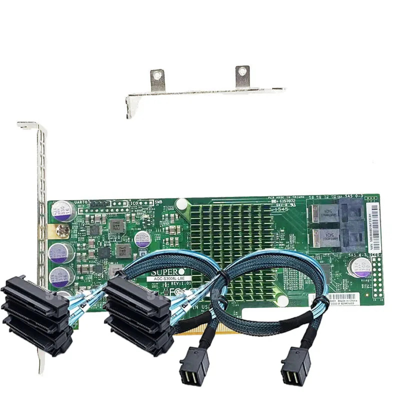 Hua Lai Jie PCIe SAS Card with LSI 9300-8i 1 Hua Lai Jie PCIe SAS Card with LSI 9300-8i