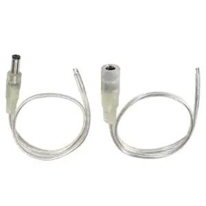 Transparent DC Power Extension Cable 0.2m-1m 8 S87c4456d9a674b87b52593a5f97e6c3aH