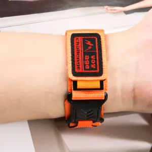 Vibrant Nylon Watch Strap for Apple Watch Models 14 S87d237da47ad469c9fb616e5c3aa3742z