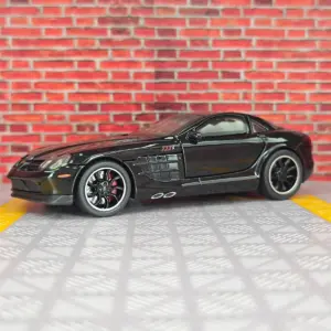 1:32 Silver Diecast Car Model with Lights 15 S87e046b54802401d8c65bea5630c1a27Z
