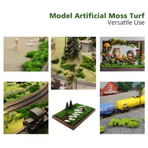 Artificial Moss Tuft Grass Mat for Miniature Landscaping 15 S8803906f7c254f06b850d2682edd235df