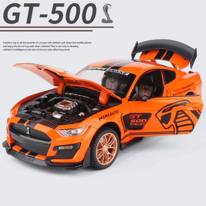1:24 Scale Ford Mustang Shelby GT500 Replica 7 1:24 Scale Ford Mustang Shelby GT500 Replica - Image 7