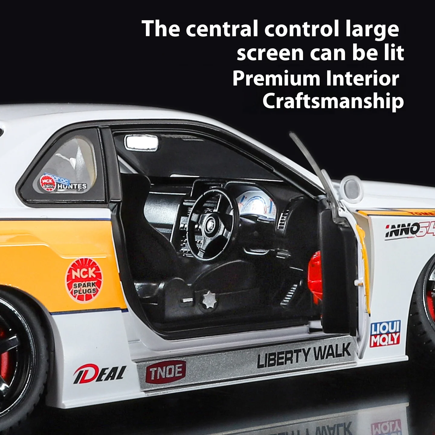 1:18 Nissan GTR Skyline Diecast Model 5 1:18 Nissan GTR Skyline Diecast Model - Image 5