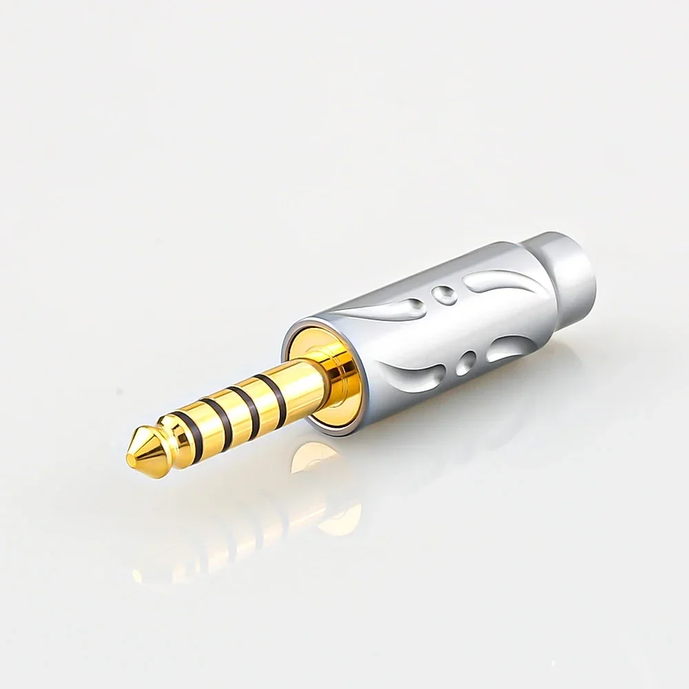 Premium 4.4mm Balanced Headphone Adapter in Brass 6 Premium 4.4mm Balanced Headphone Adapter in Brass - Image 6