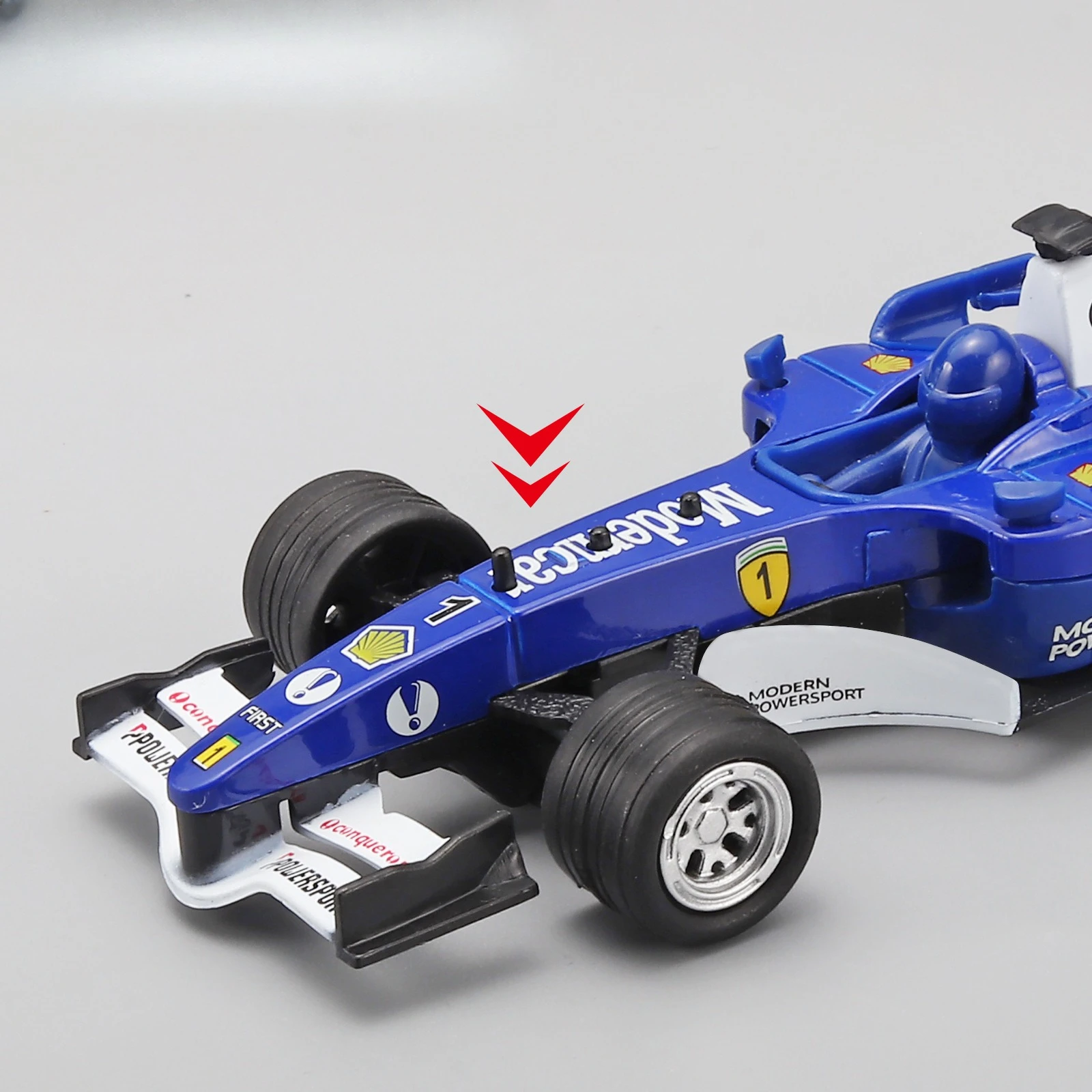 1:32 Scale Diecast F1 Rally Car Model 4 1:32 Scale Diecast F1 Rally Car Model - Image 4