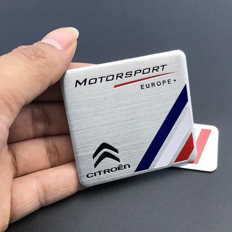 Citroen C4 C5 DS5 DS6 Metal Alloy Decal Set 3 Citroen C4 C5 DS5 DS6 Metal Alloy Decal Set - Image 3