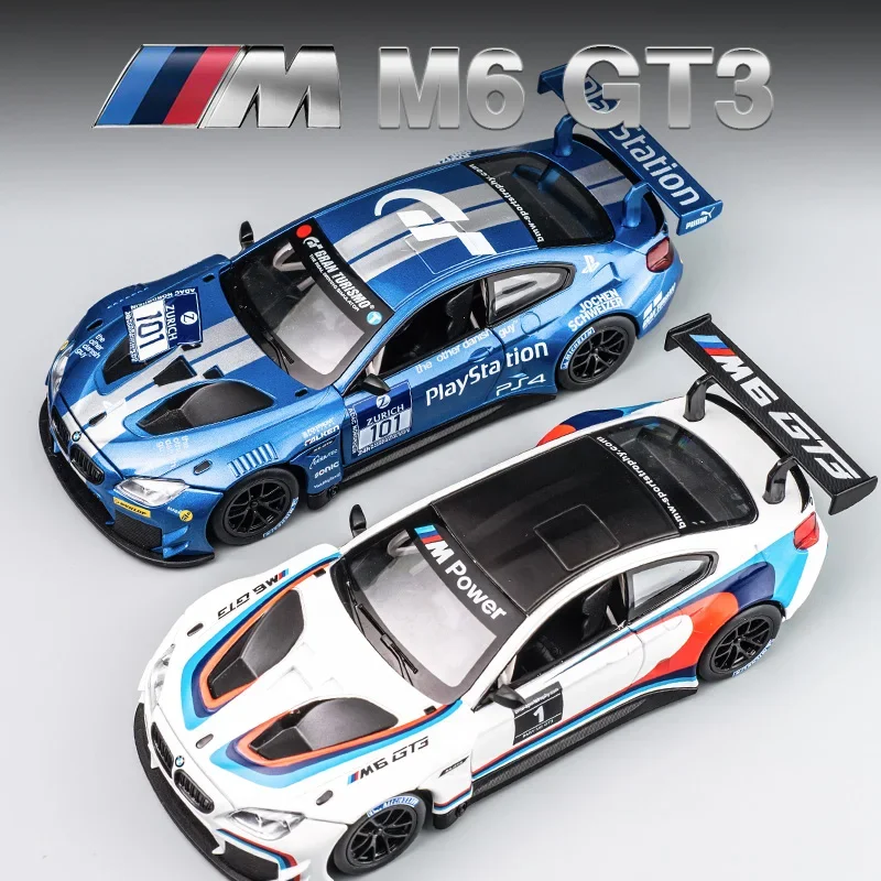 BMW M6 GT3 1:32 Scale Die-Cast Model 3 BMW M6 GT3 1:32 Scale Die-Cast Model - Image 3