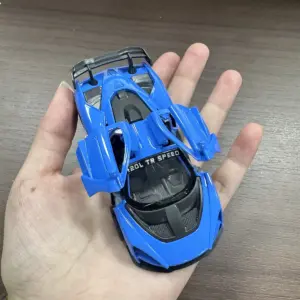 Miniature Blue Alloy Racing Car Model for Collectors 9 S8831277bcce0471aa17e7db317d071f2v