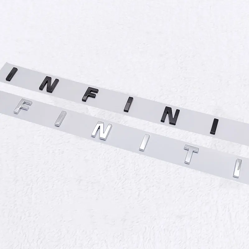 INFINITI Badge Stickers for Q50L-QX80 3 INFINITI Badge Stickers for Q50L-QX80 - Image 3