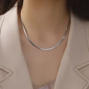 Stainless Steel Snake Chain Necklace 18 S887b04b3d2514d8085fd572f6ba6ac3c8