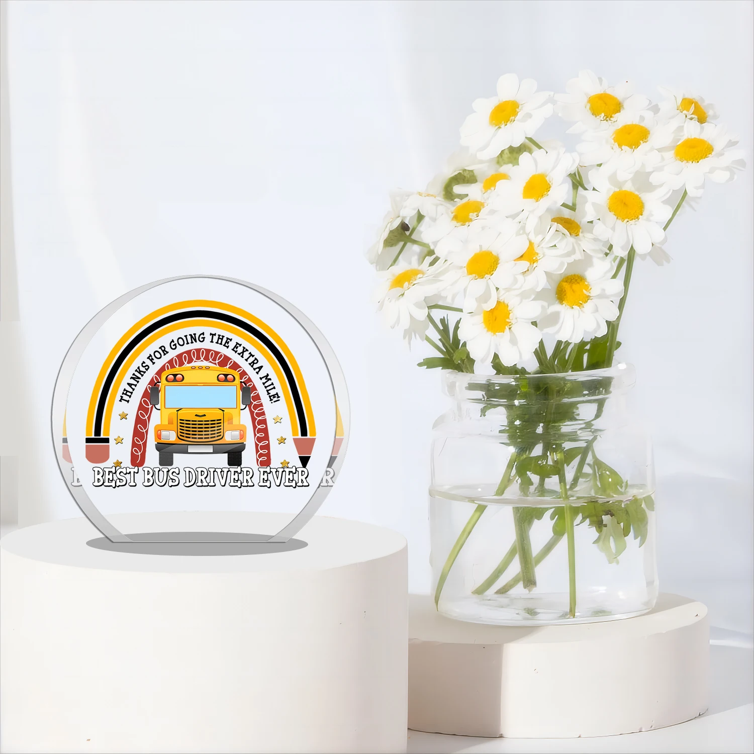 Cheerful Bus Driver Appreciation Plaque 5 Cheerful Bus Driver Appreciation Plaque - Image 5