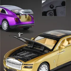 Gold Mini Auto Model 1:32 Scale with Sound & Lights 13 S88aba50d05cb4271b27f45aa56d3615ff