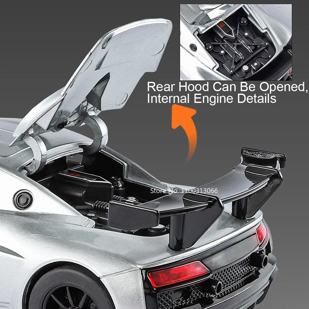 1:24 Scale Diecast Supercar Model 3 1:24 Scale Diecast Supercar Model - Image 3