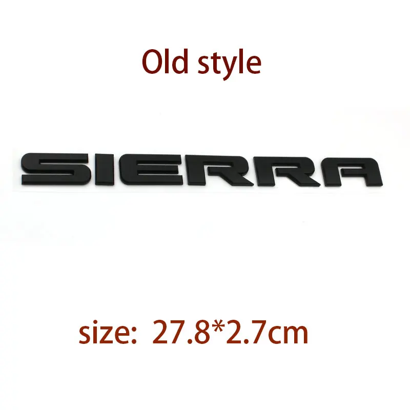 GMC Sierra Logo Car Decal in 6 Finishes 5 GMC Sierra Logo Car Decal in 6 Finishes - Image 5