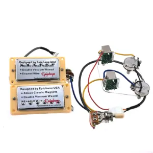 Humbucker Pickup & Wiring Harness Set 17 S88bee266466744dfa8ca42ac7a6e93f9z