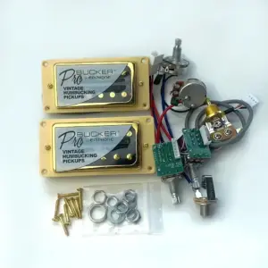 ProBucker Humbucking Pickup Set with Alnico 5 Magmets 14 S88c22c13a70f4375b793bd4ce4c30a3ej