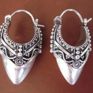 Silver Filigree Drop Earrings for Women 6 S88c39408b4ce4eea88ee3825e34b354bp