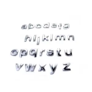 Chrome Lowercase Letter Set for Customization 8 S88cafd1b87af4c279c7286fa2363b665r