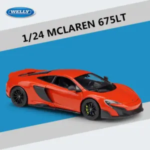 Vibrant Green McLaren 675LT Diecast Model 1:24 Scale 17 S88d3396225f54f179a25776ebda607c5l