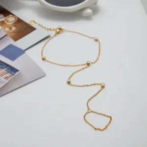 Stainless Steel Gold Bracelet JDB0304003 13 S88debb77849143dc970674dc8a39c552j