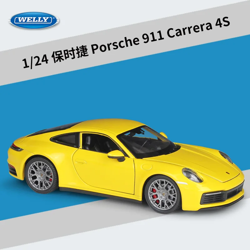1:24 Porsche 911 Carrera 4S Diecast Model 9 1:24 Porsche 911 Carrera 4S Diecast Model - Image 9