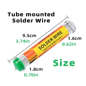 Lead-Free Solder Wire 6.5g, 0.8mm Diameter 9 S88e66534310c4a1d8487eedc62f769e1F