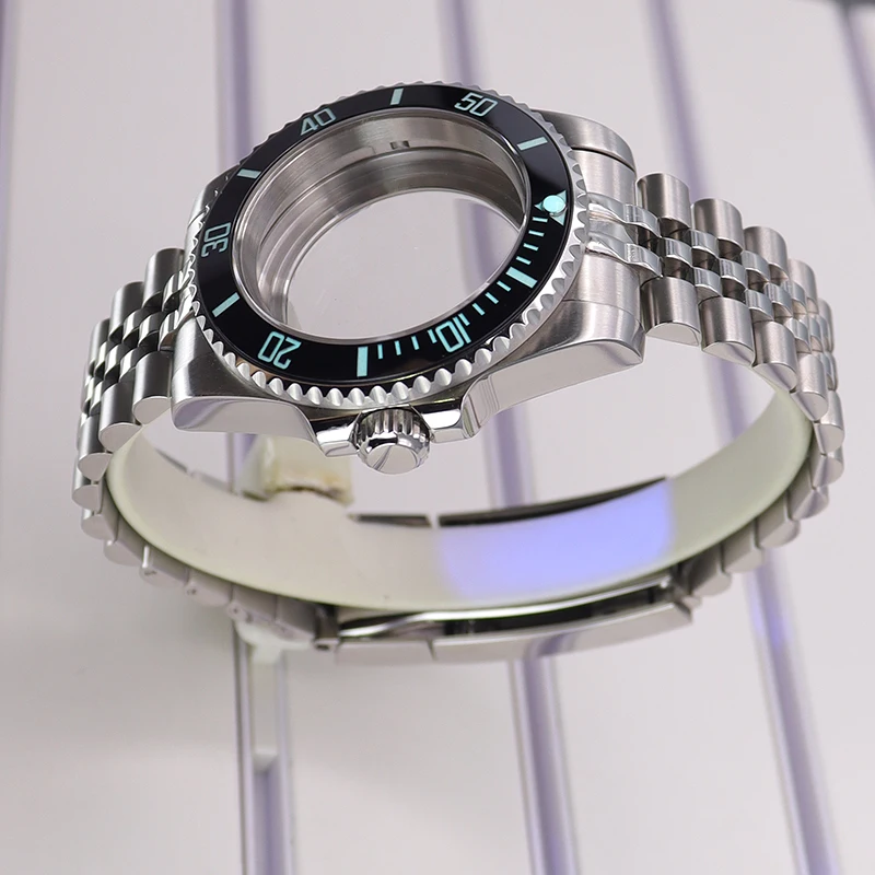 40mm Stainless Steel Dive Watch Case for Custom Builds 5 40mm Stainless Steel Dive Watch Case for Custom Builds - Image 5
