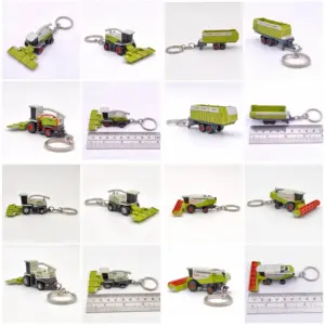 Engineering Vehicle Diecast Alloy Keychain 1:87 Scale 15 S88ea58395b3d4e6e827faa7c83625c321