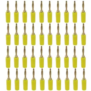40-Piece Gold-Plated Banana Plug Set for DIY 19 S8912ed6171c9492f9da1e50a26d107f17
