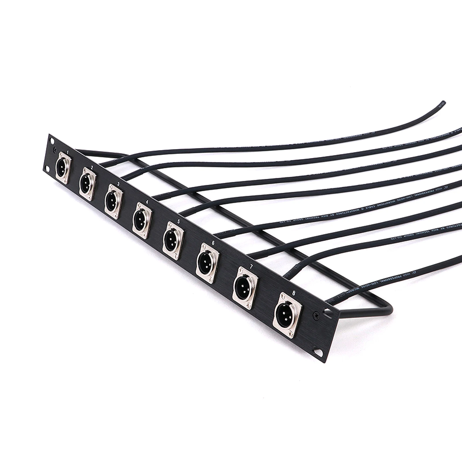 Professional 8-Port XLR Patch Panel for Audio Systems 7 Professional 8-Port XLR Patch Panel for Audio Systems - Image 7