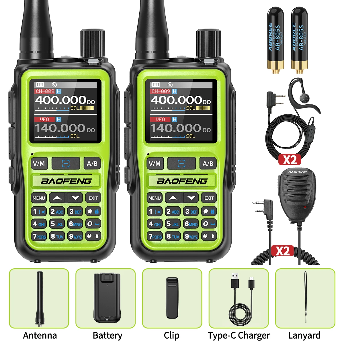 BAOFENG UV-5R Mini Walkie Talkie with Bluetooth 9 BAOFENG UV-5R Mini Walkie Talkie with Bluetooth - Image 9