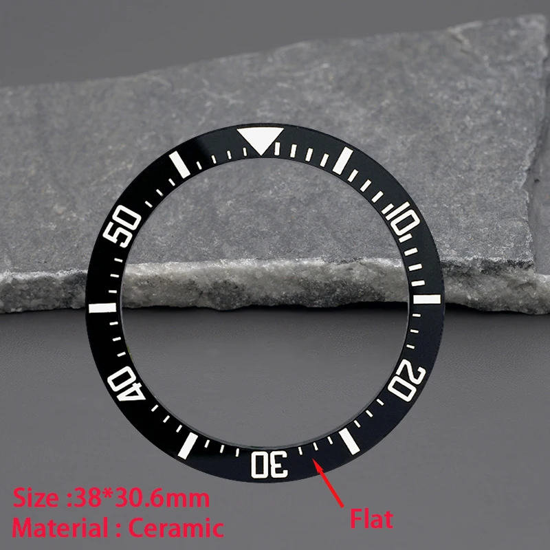 38mm Ceramic Bezel Insert for SPB185/SPB187 Watches 3 38mm Ceramic Bezel Insert for SPB185/SPB187 Watches - Image 3