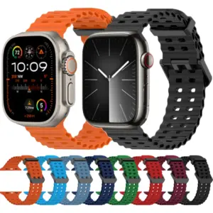 Vibrant Silicone Band for Apple Watch Series 10