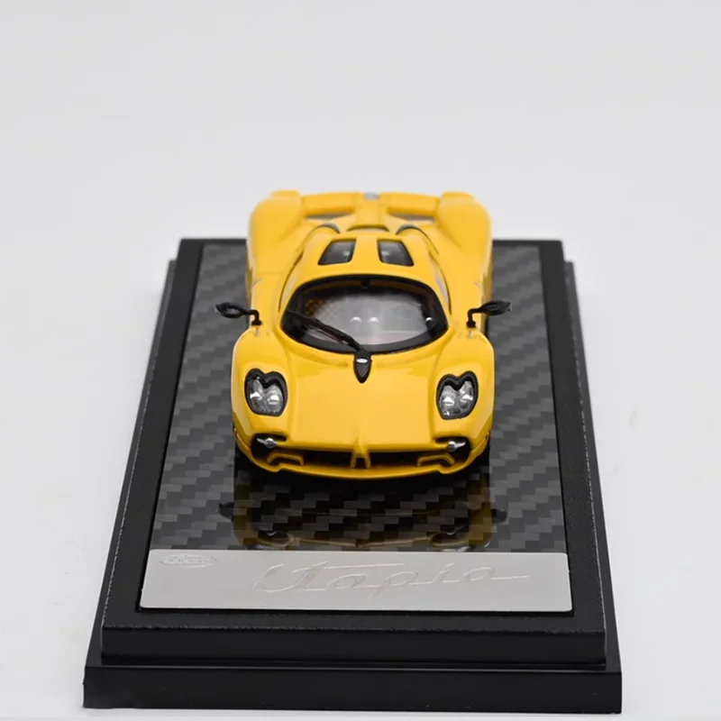1:64 Alloy Sports Car Model in Yellow 5 1:64 Alloy Sports Car Model in Yellow - Image 5