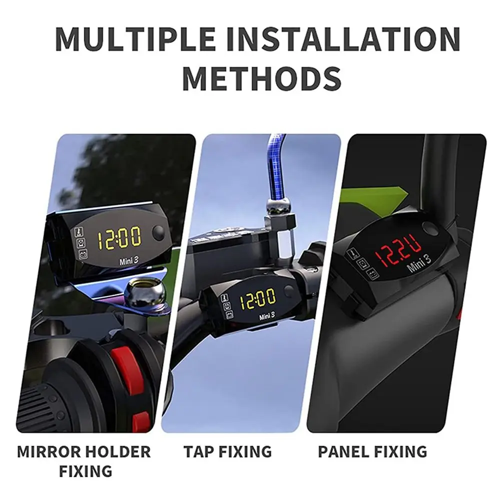 3-in-1 Waterproof Vehicle Digital Monitor 4 3-in-1 Waterproof Vehicle Digital Monitor - Image 4
