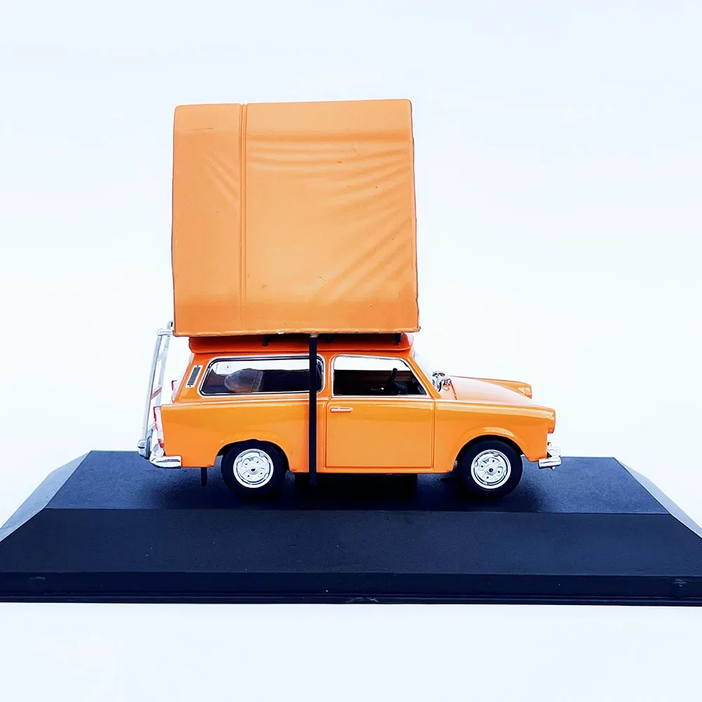 Vibrant Orange Trabant 601 Camper Van Model 2 Vibrant Orange Trabant 601 Camper Van Model - Image 2