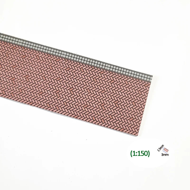Miniature Brick Pavement Plates Set for Dioramas 9 Miniature Brick Pavement Plates Set for Dioramas - Image 9