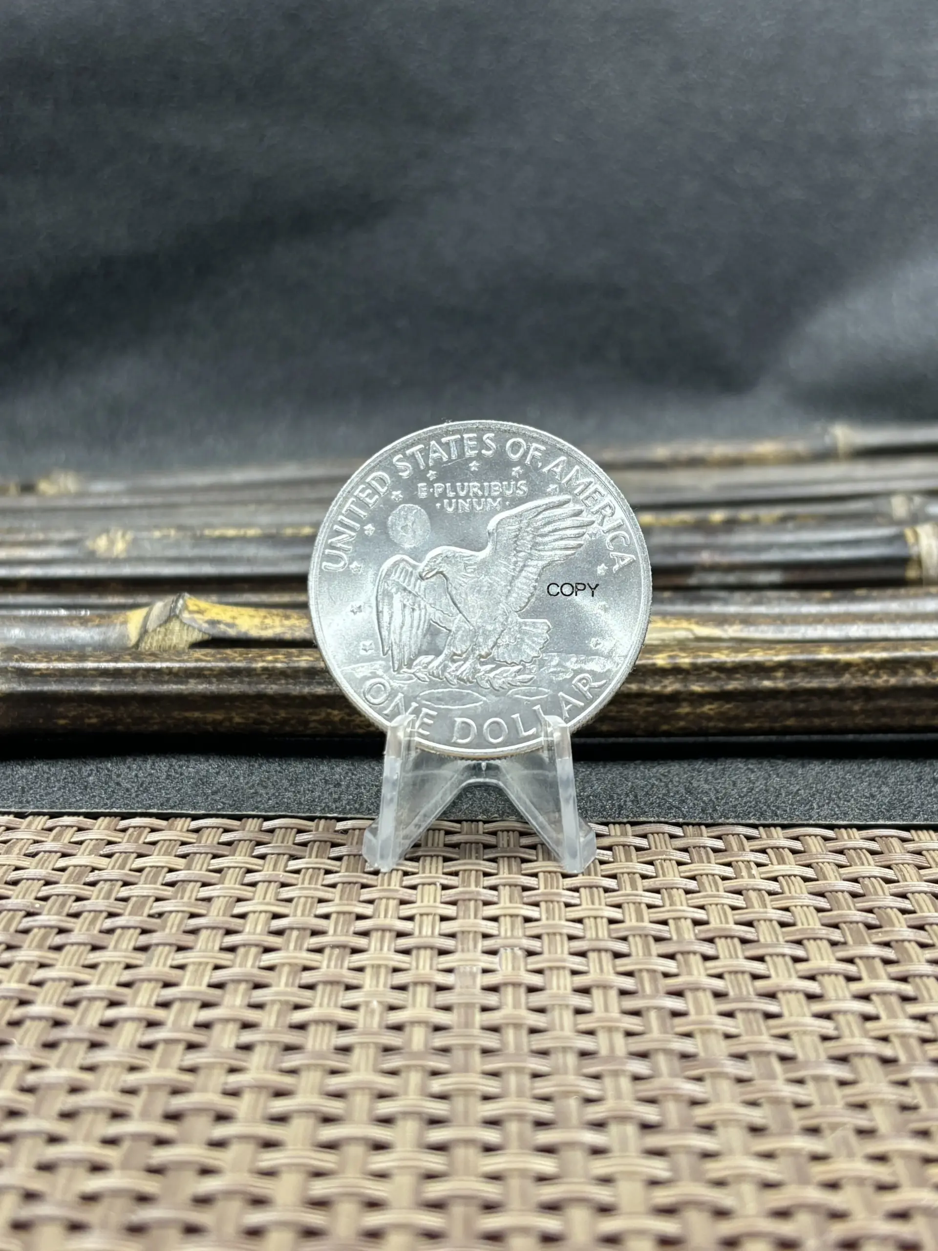 Eisenhower Dollar Replica Coin for Collectors 2 Eisenhower Dollar Replica Coin for Collectors - Image 2