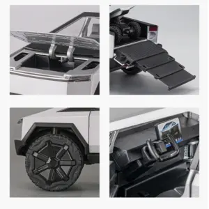 Futuristic 1:24 Diecast Tesla Model Y Replica 12 S89bee313eab8487195ce09d12fc66da1H