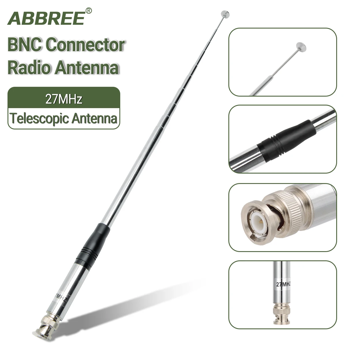 27 MHz Telescopic CB Radio Antenna 3 27 MHz Telescopic CB Radio Antenna - Image 3