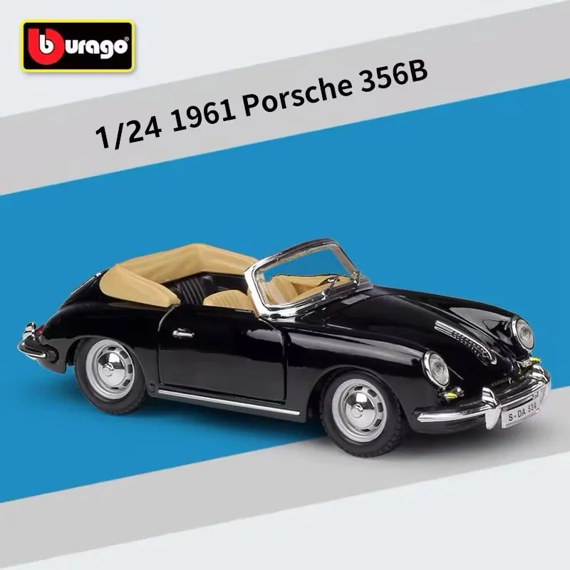 Porsche 356B Coupe Diecast Model 1:24 Scale 8 Porsche 356B Coupe Diecast Model 1:24 Scale - Image 8