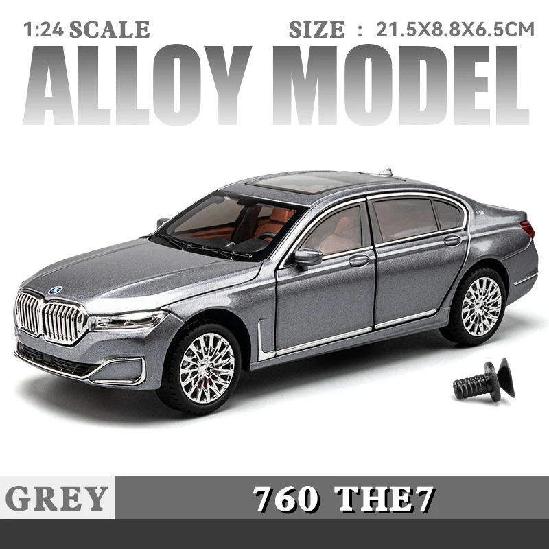 BMW 760Li 1:24 Diecast Model Collector's Replica 8 BMW 760Li 1:24 Diecast Model Collector's Replica - Image 8