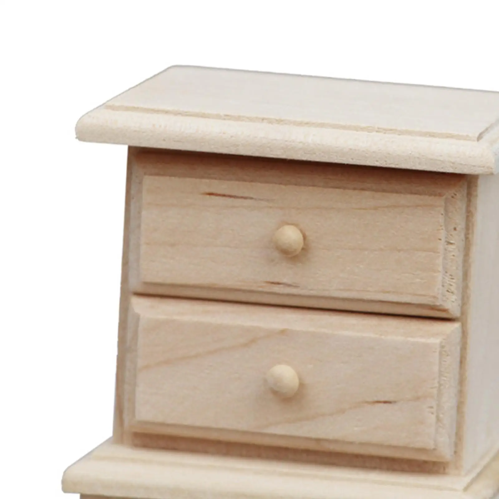 Dollhouse Bedside Table 1:12 Scale 5 Dollhouse Bedside Table 1:12 Scale - Image 5