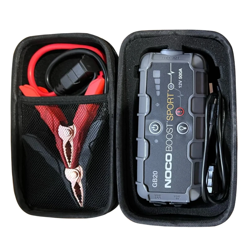 Black EVA Case for NOCO GB20 Jump Starter 2 Black EVA Case for NOCO GB20 Jump Starter - Image 2