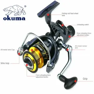 Okuma 3000-8000 Series Spinning Reel 12 S89f7014d7f72417a81dc5e0895a8eb143