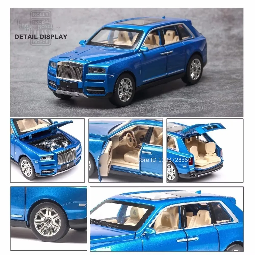 Diecast Rolls-Royce Cullinan Model 1:24 Scale 3 Diecast Rolls-Royce Cullinan Model 1:24 Scale - Image 3