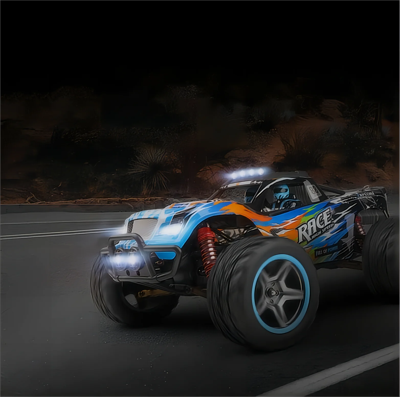 High-Speed 1/10 Off-Road RC Car Model 104019 4 High-Speed 1/10 Off-Road RC Car Model 104019 - Image 4