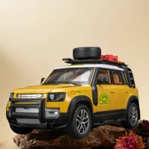 1:24 Green Land Rover Defender Toy Model 12 S8a01dfcb54254786be974a19ec70cd62v