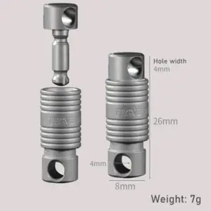 Titanium 360° Rotating Key Connector 14 S8a07fb97b234410cbbdc7d577382cfa03