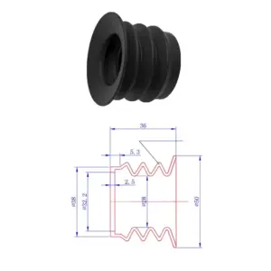 Rubber Eyeguard for Night Vision Scopes 18 S8a0d032729d2422f9885e2add68a9907k